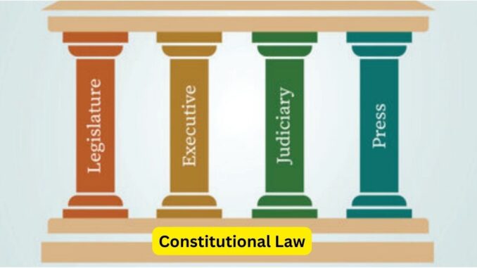 Constitutional Law Upholding the Pillars of Democracy and Safeguarding Individual Freedoms Constitutional Law: Upholding the Pillars of Democracy and Safeguarding Individual Freedoms