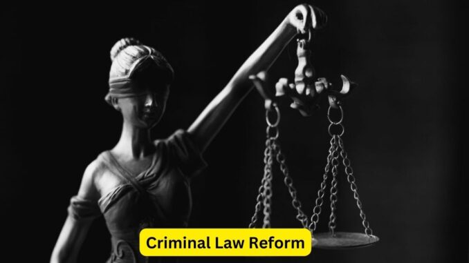 Criminal Law Reform Navigating Challenges and Embracing Opportunities for a Just Society Criminal Law Reform: Navigating Challenges and Embracing Opportunities for a Just Society