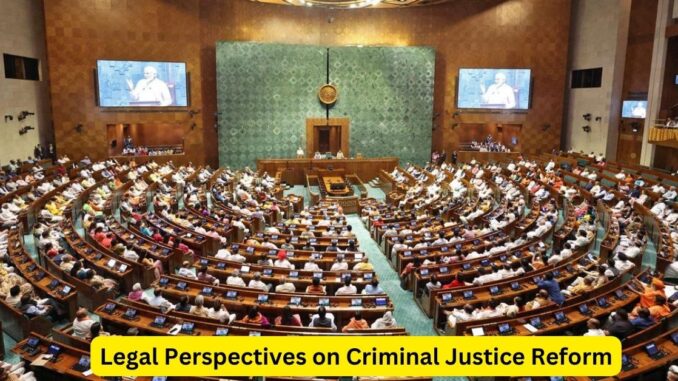 Revamping Justice: Legal Perspectives on Criminal Justice Reform